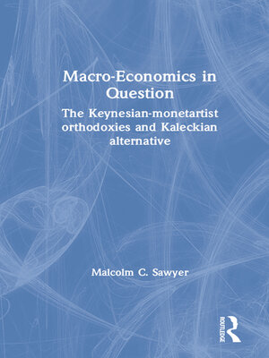 cover image of Macroeconomics in Question